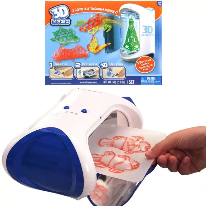 Çocuk 3D Magic 3 Boyutlu Tasarım Merkezi 81000