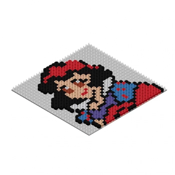 Çocuk 3in1 Disney Princess Pixel Pixel Boncuk Aktivite ve Oyuncak Seti S00005169