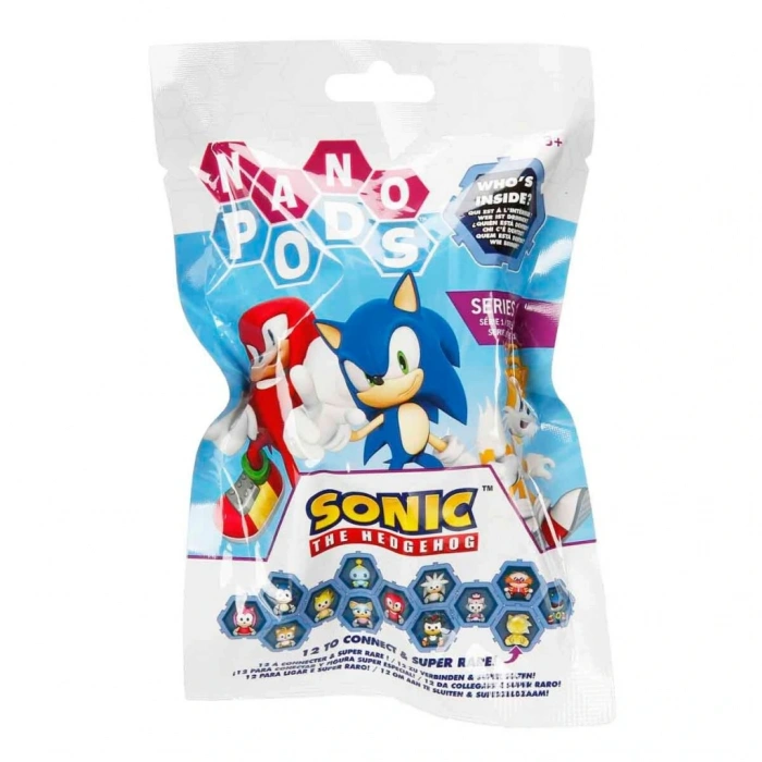 Eğitici Oyuncak 402785 SUN-WST-FİGÜR SONIC NANO PODS SÜRPRİZ PAKET SONIC 24D