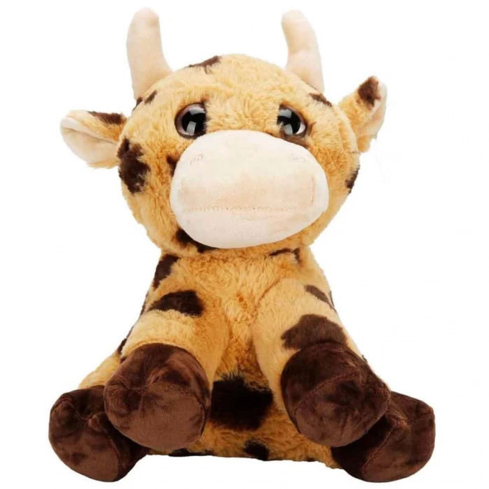  4778 Benekli İnek Peluş 30 cm -Sunman