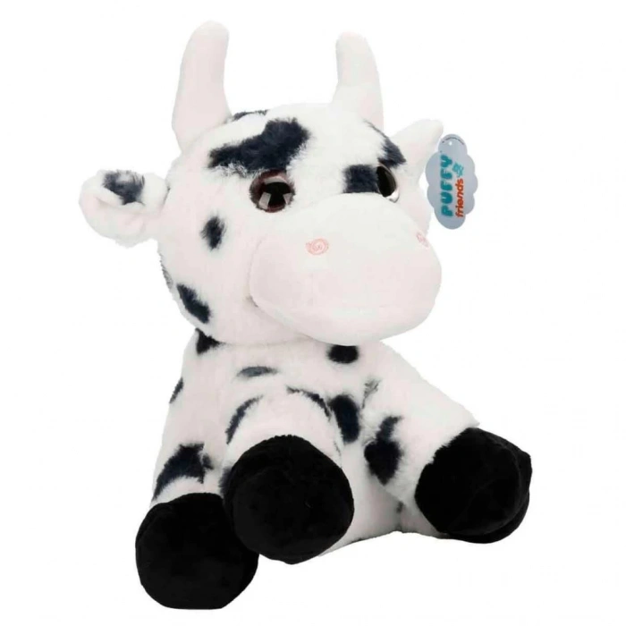  4778 Benekli İnek Peluş 30 cm -Sunman