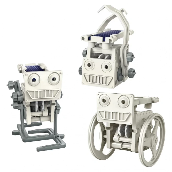 Çocuk 4M 3ü 1 Arada Mini Solar Robot