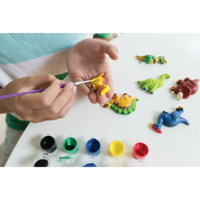 Çocuk 4M Dinozor Kalıp ve Boyama Seti