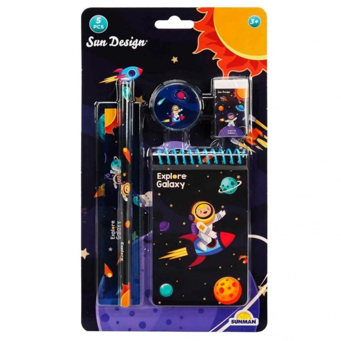 Eğitici Çocuk 5li Kırtasiye Seti