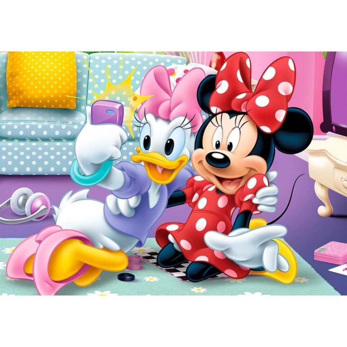 Çocuk 50 Parça Minnie Puzzle