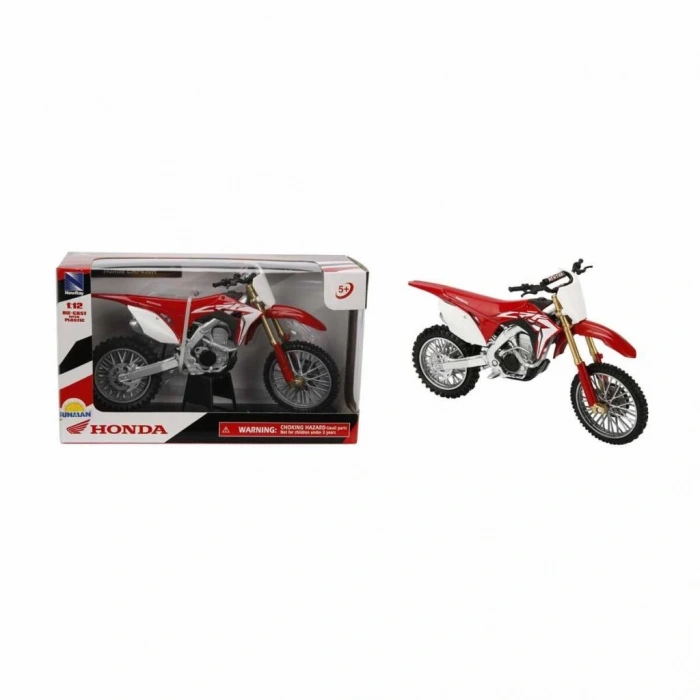 Çocuk Eğitici Oyuncak 57443 SUN-Honda  CFR450R Kırmızı 1:12