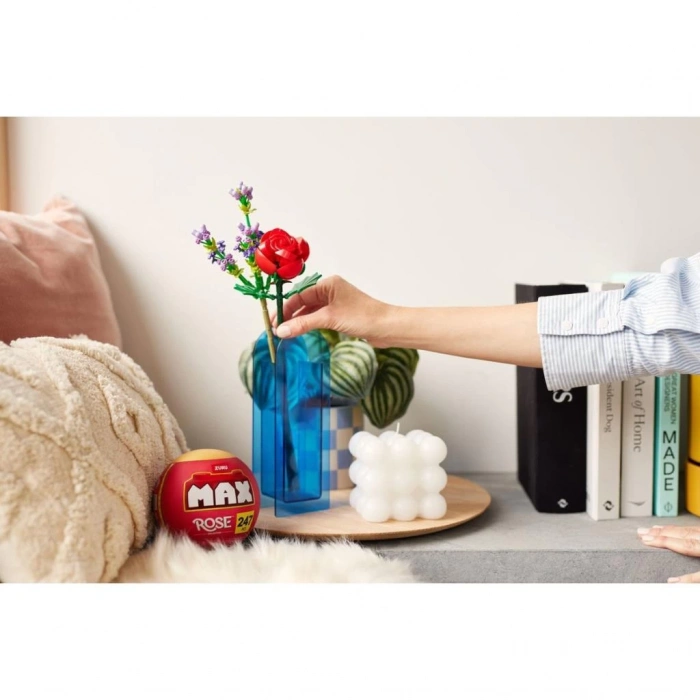 Parça sayısı yüksek, dikkat geliştiren gül temalı yapboz seti