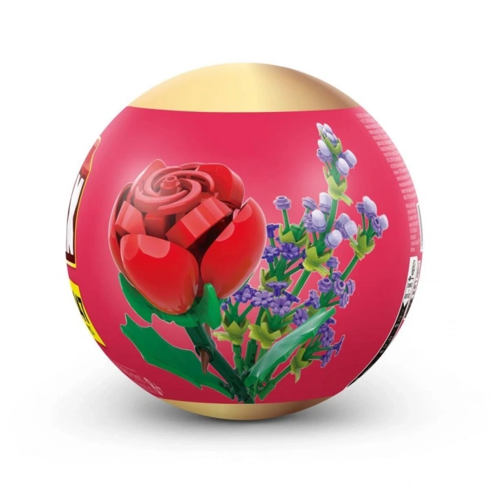 Parça sayısı yüksek, dikkat geliştiren gül temalı yapboz seti