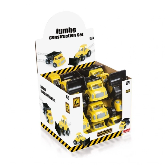 Eğitici Çocuk  Gelişim 6140 Sürtmeli İnşaat Aracı -Dolu Oyuncak