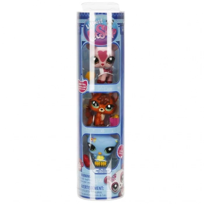Eğitici Çocuk  6469 SUN-Littlest Pet Shop Minişler 3’lü Figür Setİ