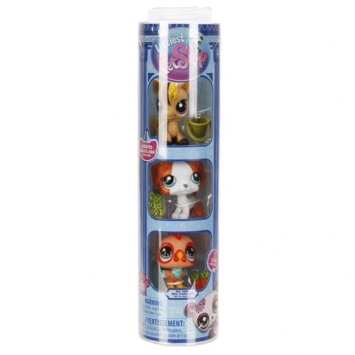 Eğitici Çocuk  6469 SUN-Littlest Pet Shop Minişler 3’lü Figür Setİ