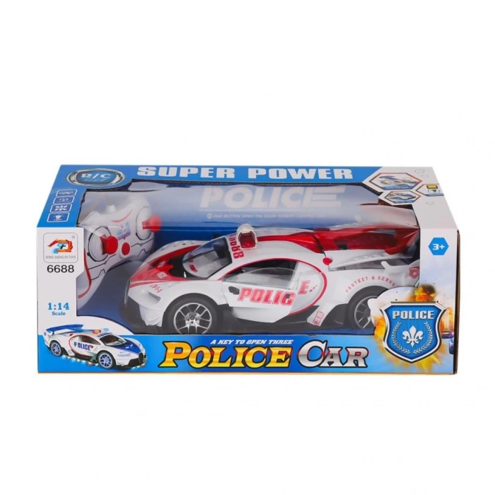 Hayal Gücünü Güçlendiren Işıklı Kumandalı Polis Aracı ile Macera Zamanı