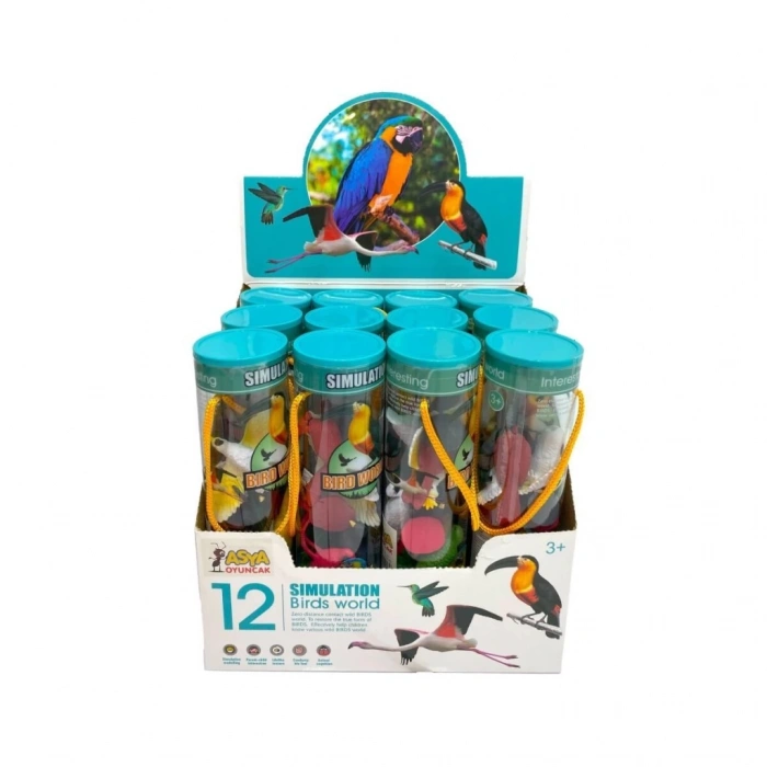 Eğitici Çocuk A8322-977 SİLİNDİR KT KUŞLAR