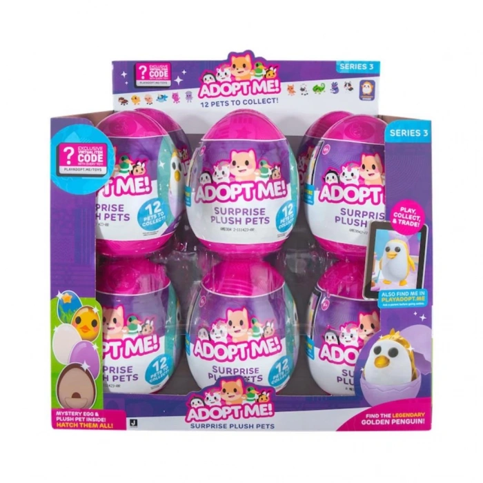 Çocuk ADT00000 Adopt Me Sürpriz 12 cm Peluş - AME0001