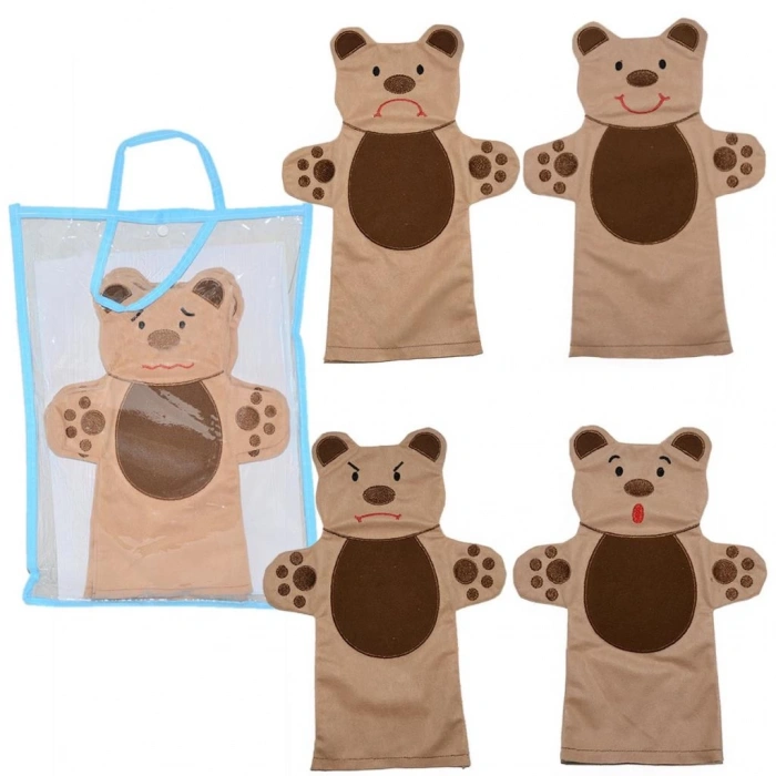 Çocuk AND-5005 Yüz İfadeleri Kukla Seti 6Lı -Anadolu