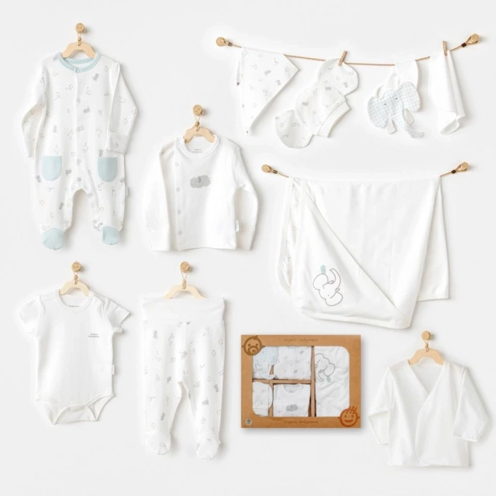 The Zoo S Balboa Organik 10 Parça Hastane Çıkışı Ekru Sağlıklı Ve Rahat