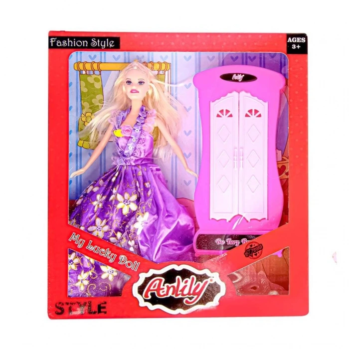 Çocuk Anlily Bebek ve Dolabı