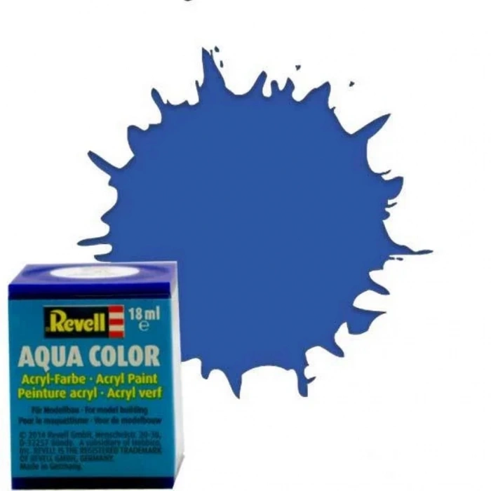 Çocuk Aqua Color Blue - Mat Boya- 18 ml