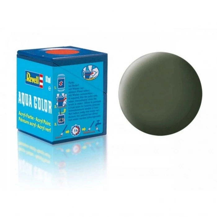 Çocuk Aqua Color Bronze Green - Mat Boya - 18 ml