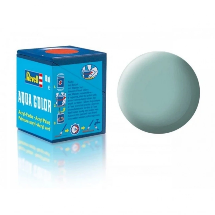 Çocuk Aqua Color Light Blue - Mat Boya- 18 ml