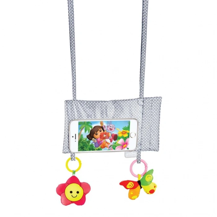 Çocuk Araç İçi Telefon Askılığı 499 Gri Puanlı