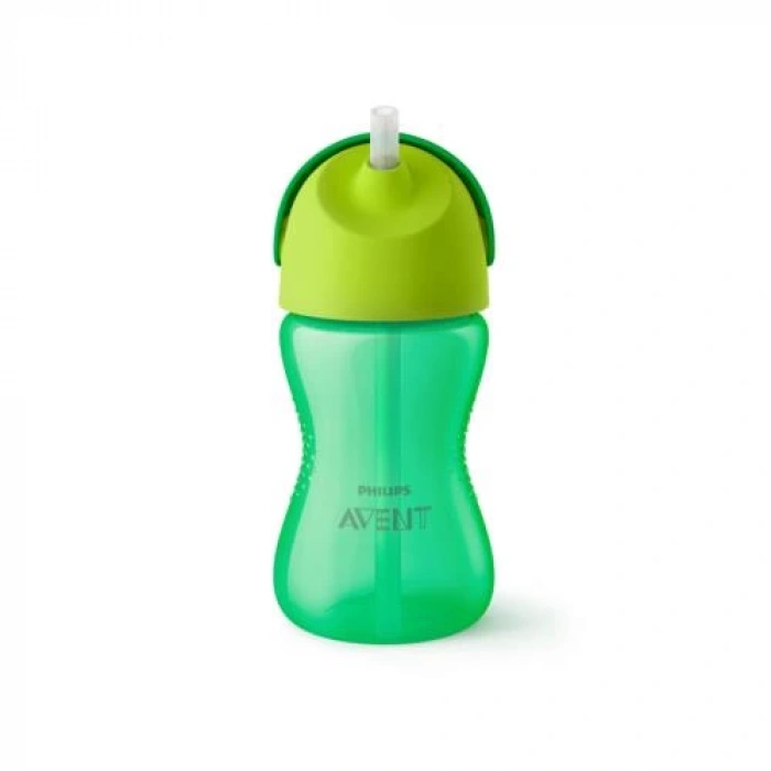 Çocuk Avent Pipetli Bardak 300 ml Erkek