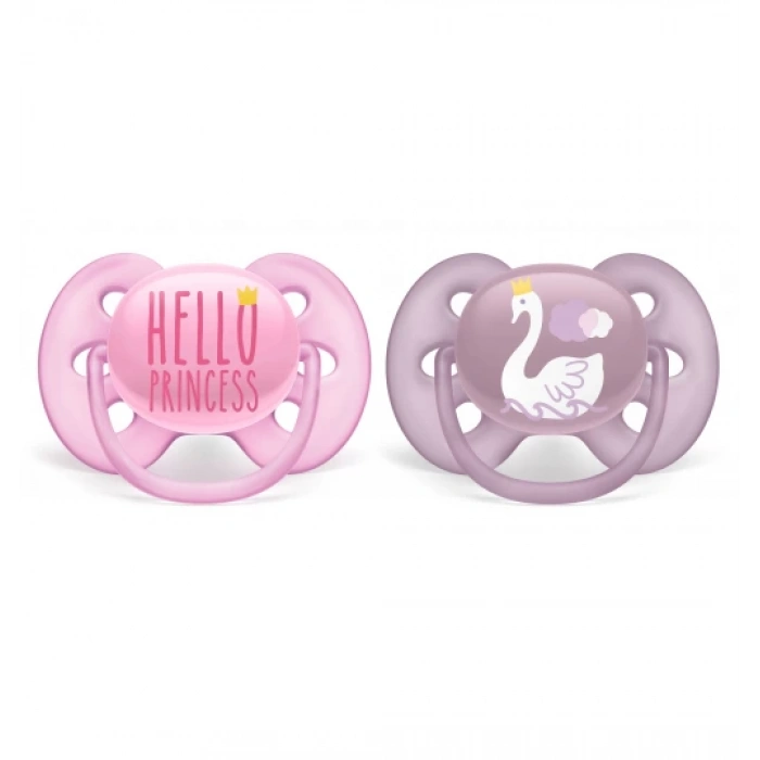 Çocuk Avent Ultra Soft Emzik 6-18 Ay Kız