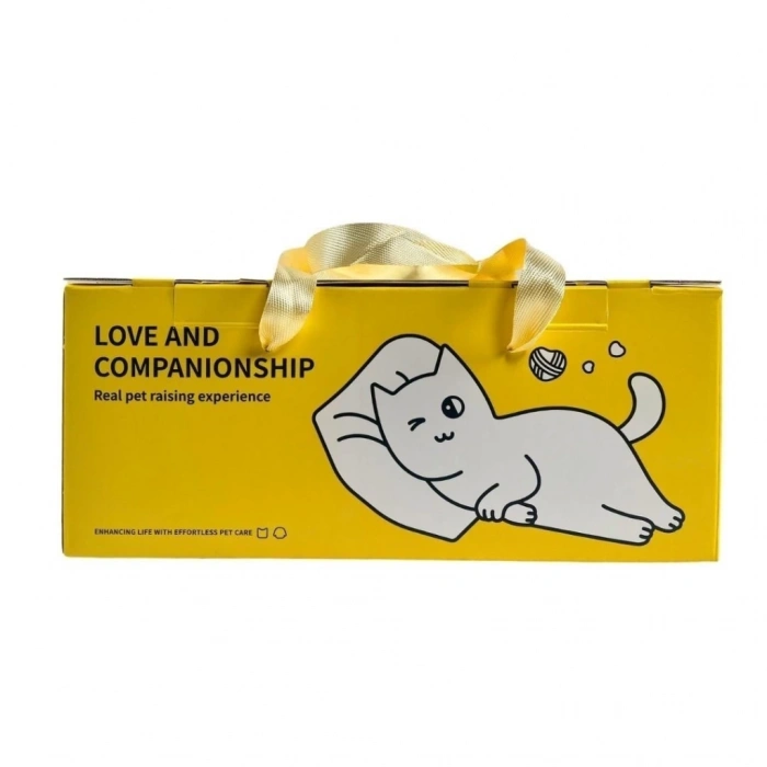 Eğitici Çocuk B&D Kedi El Çantası Gri