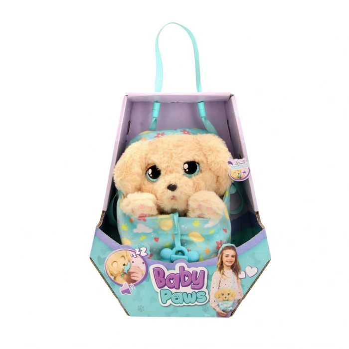 Eğitici Çocuk Baby Paws Labrador Sesli Peluş 20 cm