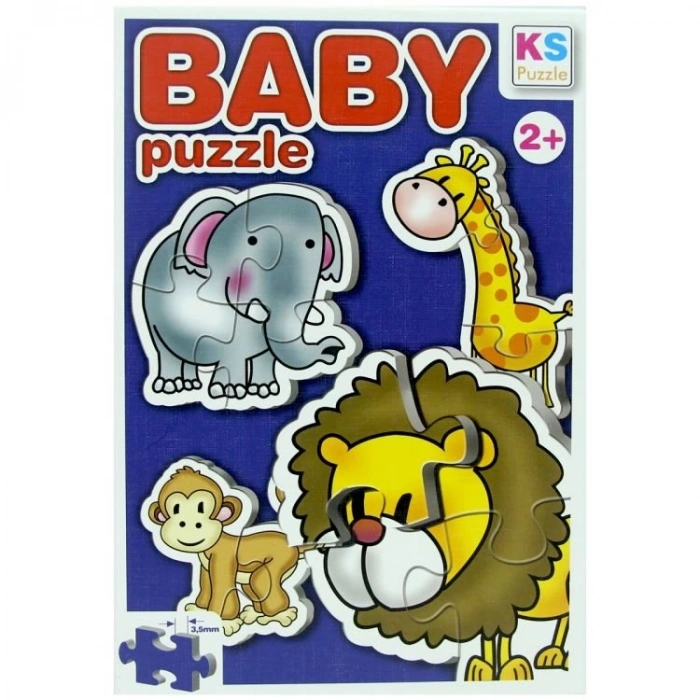 Çocuk Baby Puzzle Jungle
