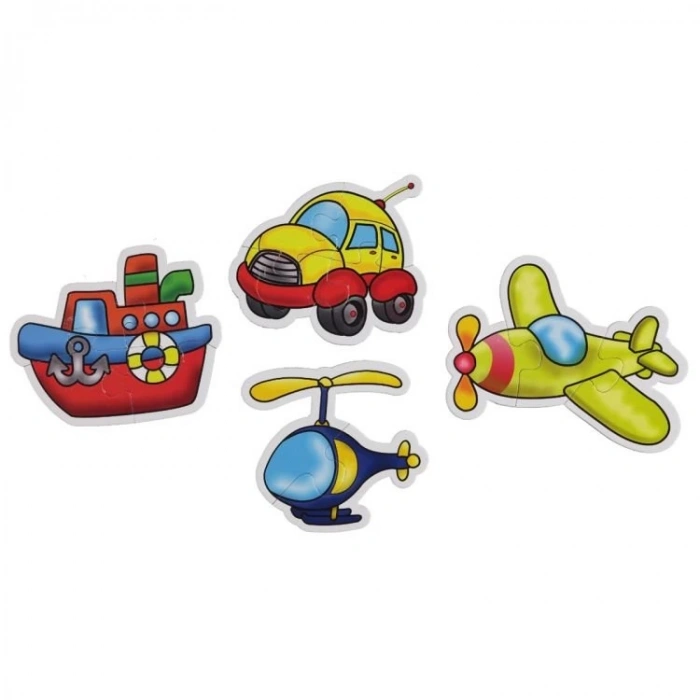 Çocuk Baby Puzzle Ulaşım