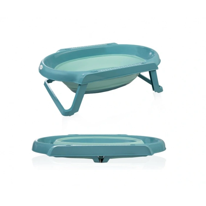 Nessiworld BabyJem Katlanır Banyo 5Li Küvet Seti 596 Turkuaz