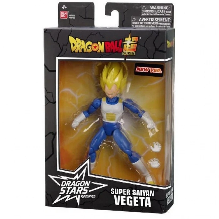 Çocuk Bandai Dragon Ball Super Saiyan Vegeta Poz Verilebilir Figür 16 cm