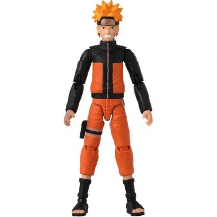 Çocuk Bandai Naruto Anime Heroes Naruto Uzumaki Figür ve Aksesuar Seti 16 cm