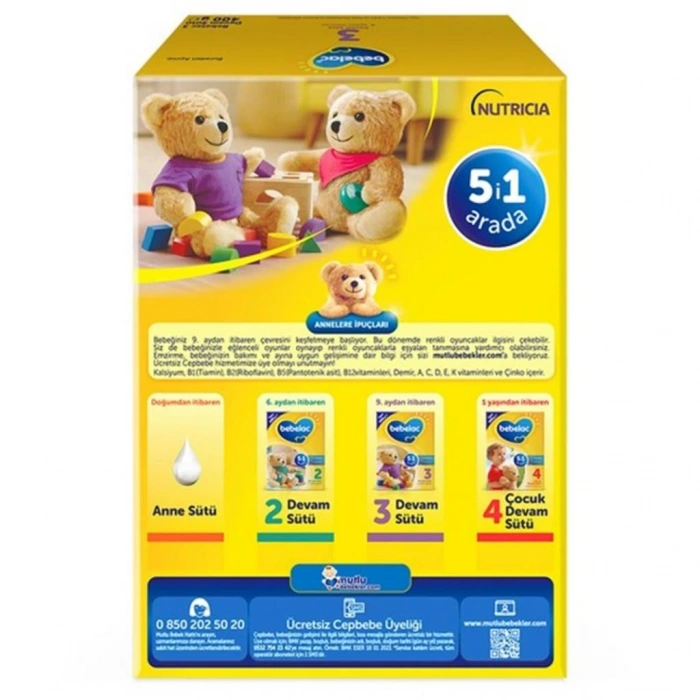 Çocuk Bebelac Bebek Devam Sütü No3 400 Gr