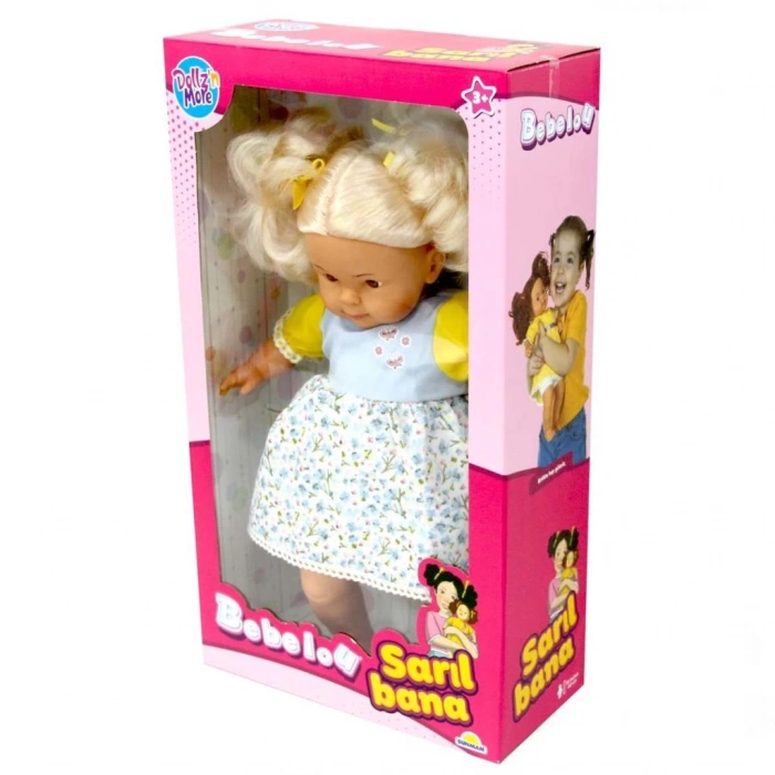Çocuk Bebelou Sarıl Bana Et Bebek 40 cm.