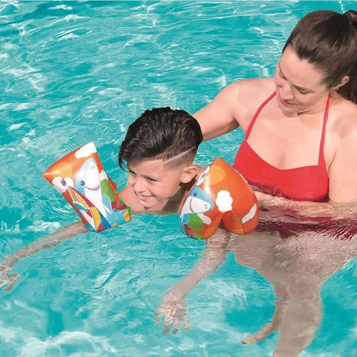  Çocuk Hayvan Figürlü Çocuk Kolluk 30 x 15 cm