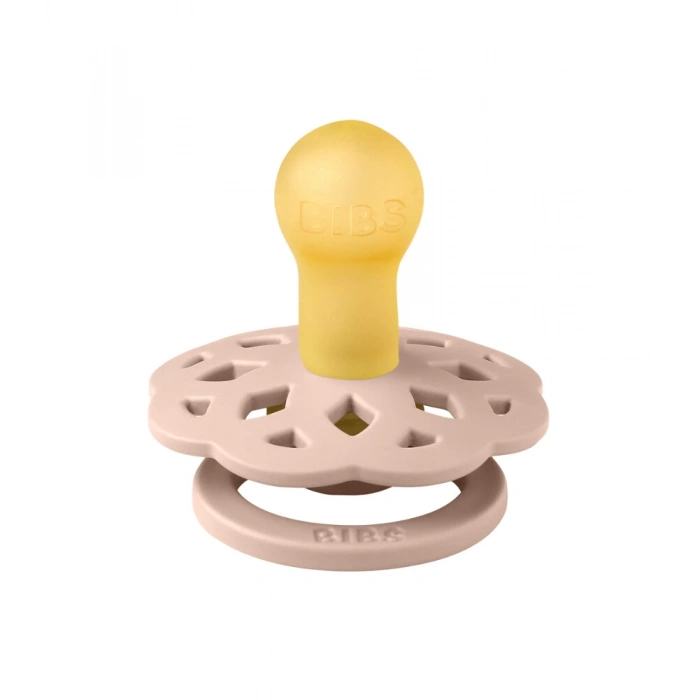 Eğitici Çocuk Bibs Boheme Kauçuk Emzik 0-6 Ay Blush