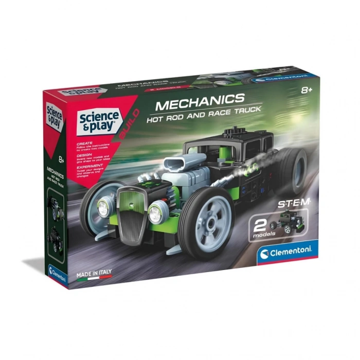 Çocuk Bilim ve Oyun Hot Rod and Race Truck