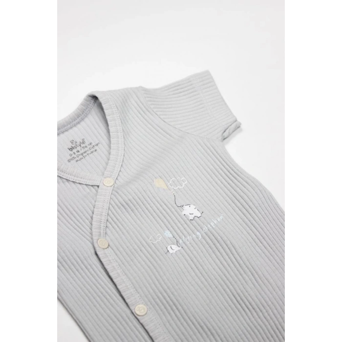 Eğitici Çocuk Bistyle Flying Elephant 2li Yarım Kol Badi 17117 Ekru Gri