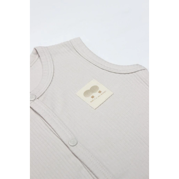 Eğitici Çocuk Bistyle Modal Flying Balloons Bebek Yelek BS18110 Bej