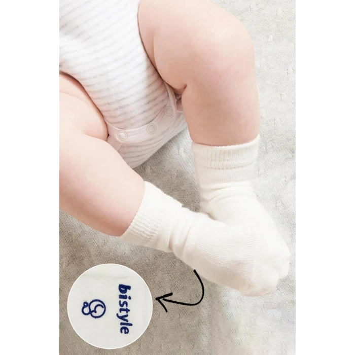 Puanlı Kaymaz Penye Soket Çorap 3’lü İndigo, Yumuşak ve Esnek Çorap