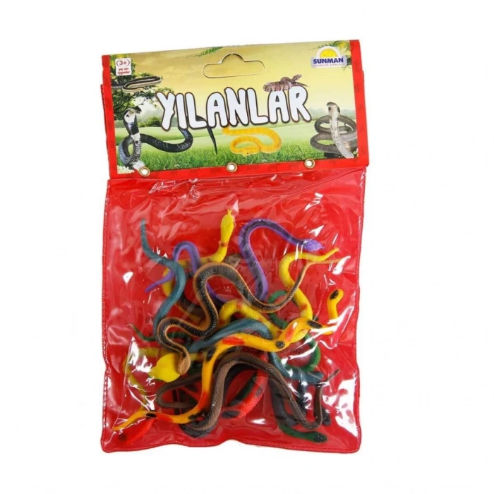 Çocuk Böcekler ve Yılanlar Poşetli