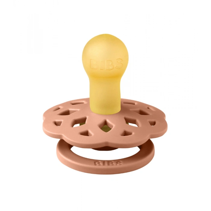 Kauçuk Emzik 0-6 Ay Peach Bebek İçin Konforlu ve Güvenli Silikon Emzik