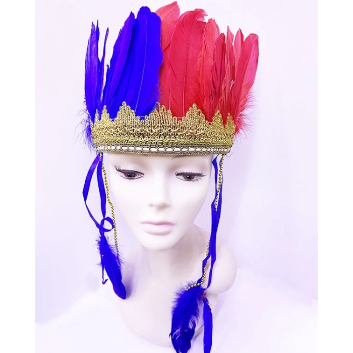 Kızılderili Başlığı – Renkli ve Şık Kostüm Aksesuarı