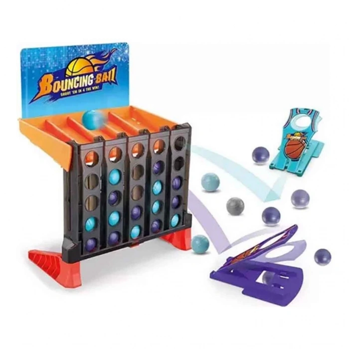 Eğitici Oyuncak Bouncing Ball Eğlenceli Basketbol Kutu Oyunu