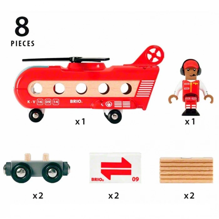 Çocuk Brio Yük Taşıyıcı Helikopter