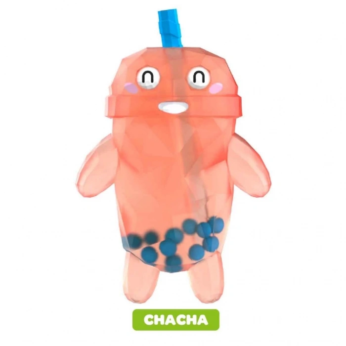 Eğitici Çocuk Bubble Tea Crystal Boba Pals Serisi 14 cm