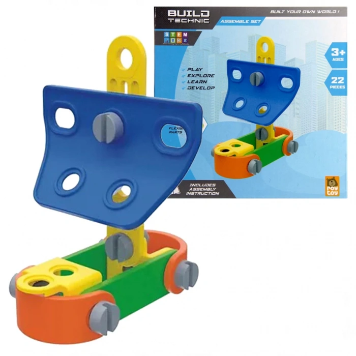 Çocuk Build Technic Yap Boz Araçlar 4100101-2