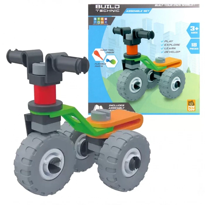 Çocuk Build Technic Yap Boz Araçlar 4100101-2